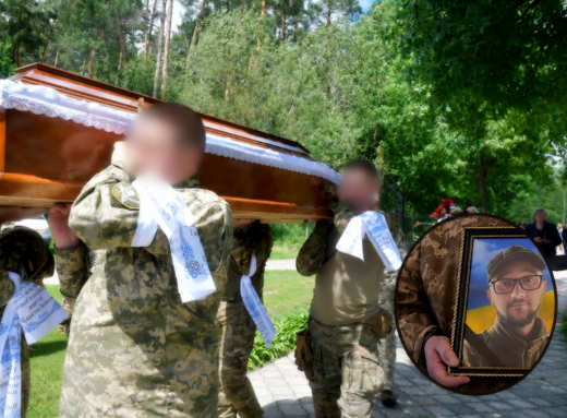 У Славутичі в останню путь провели військового - Костянтина Ткаченка фото