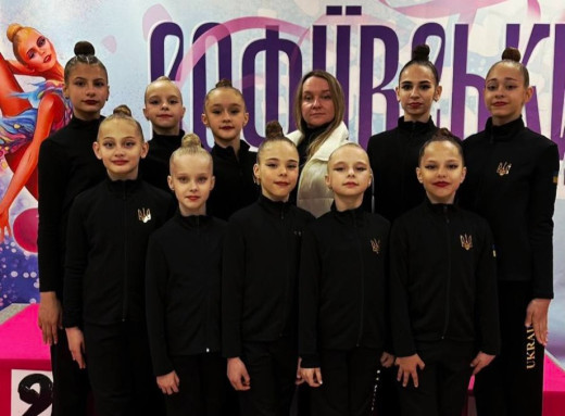 Гімнастки зі Славутича здобули низку нагород на турнірі Barbie CUP фото