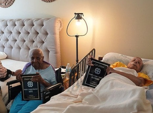 Американська пара побила світовий рекорд: 83 роки у шлюбі і 216 років на двох фото