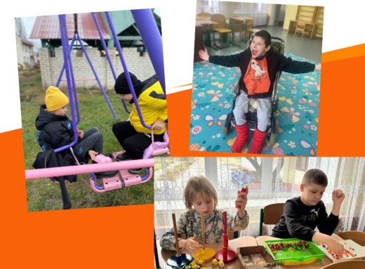 У центрі «БлагоДар» у Славутичі надають денний догляд для дітей з інвалідністю в межах державного проєкту фото