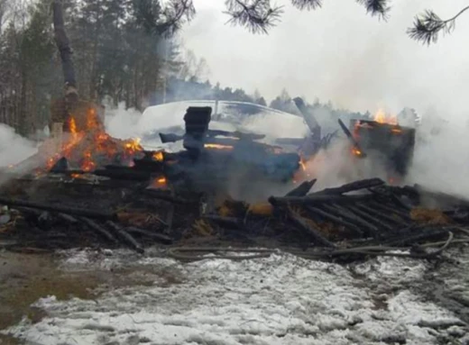 Пожежа знищила будинок Ігоря Мазепи на Чернігівщині фото