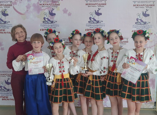 Золотий і срібний дипломи: юні танцівниці зі Славутича перемогли на міжнародному конкурсі фото Золотий і срібний дипломи: юні танцівниці зі Славутича перемогли на міжнародному конкурсі фото