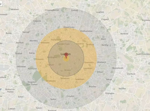 Британська газета описала наслідки гіпотетичного ядерного удару по Лондону фото
