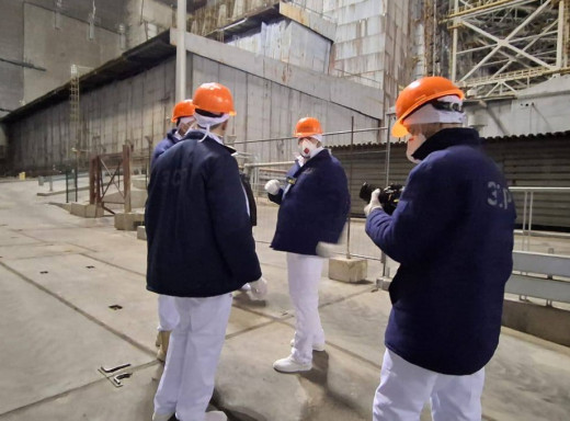 BBC готує матеріал про Чорнобиль: що знімали у зоні відчуження перед 40-річчям аварії фото