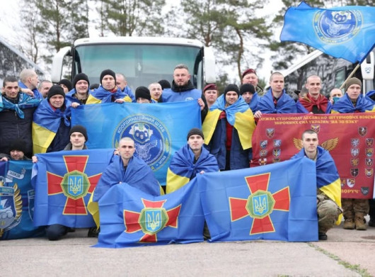 З російського полону повернувся нацгвардієць, який служив на ЧАЕС