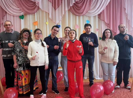У Центрі «БлагоДар» у Славутичі провели арттерапію до Дня закоханих