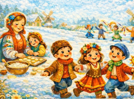 У Славутичі відбудеться дитяче свято Колодія з варениками та закликанням весни