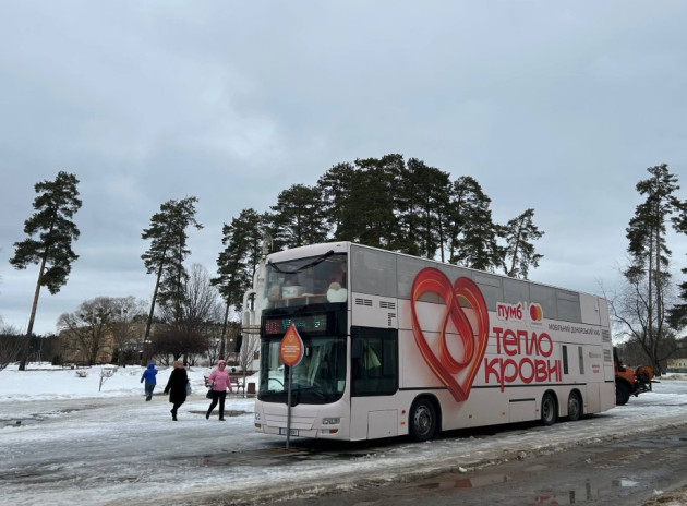 Славутичани здали 32 літри крові у мобільному хабі "Теплокровні"